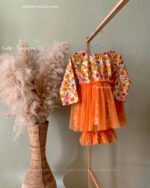 Opah Peplum - Tangerine 12