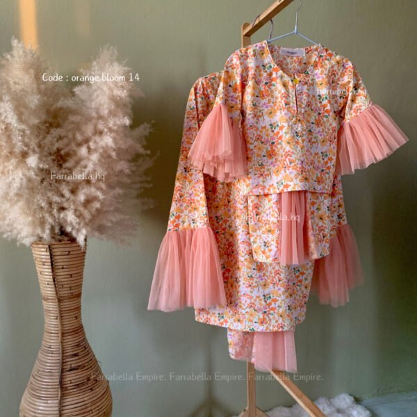 Salma Kurung - Orange Bloom 14