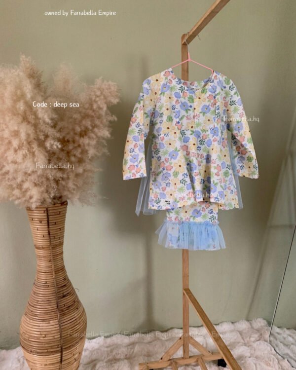 Opah Peplum - Deep Sea