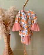 Salma Kurung - Milk Orange