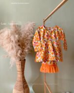 Opah Peplum - Tangerine 12