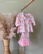 Opah Peplum - Peachy Pink 02